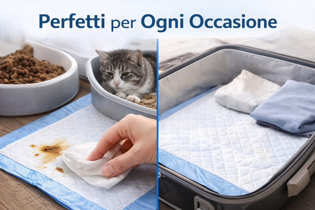 120 Tappetini Igienici Assorbente per Cani 60x90 cm