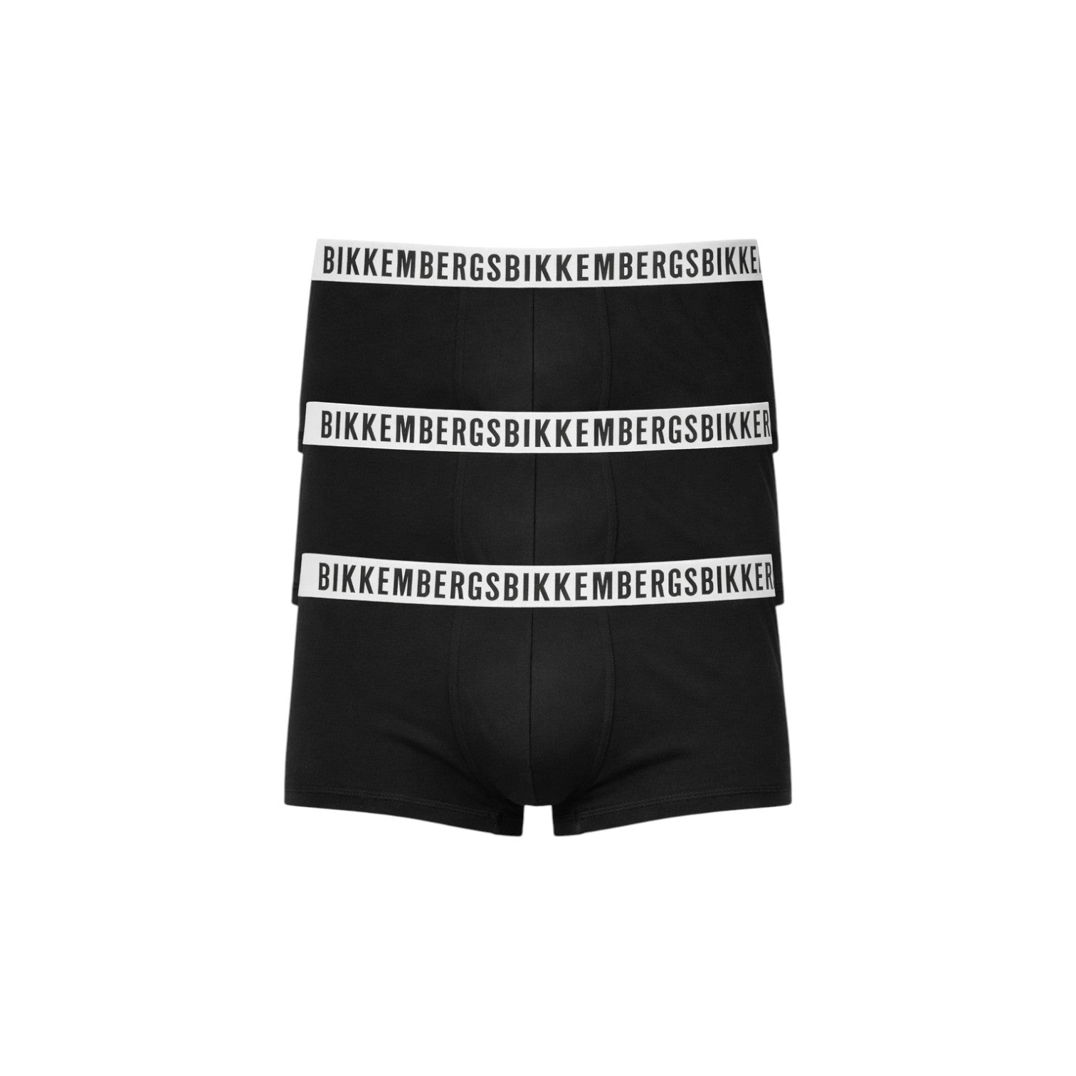Bikkembergs Underwear Trunks 3-Pack Neri Immagine secondaria del prodotto