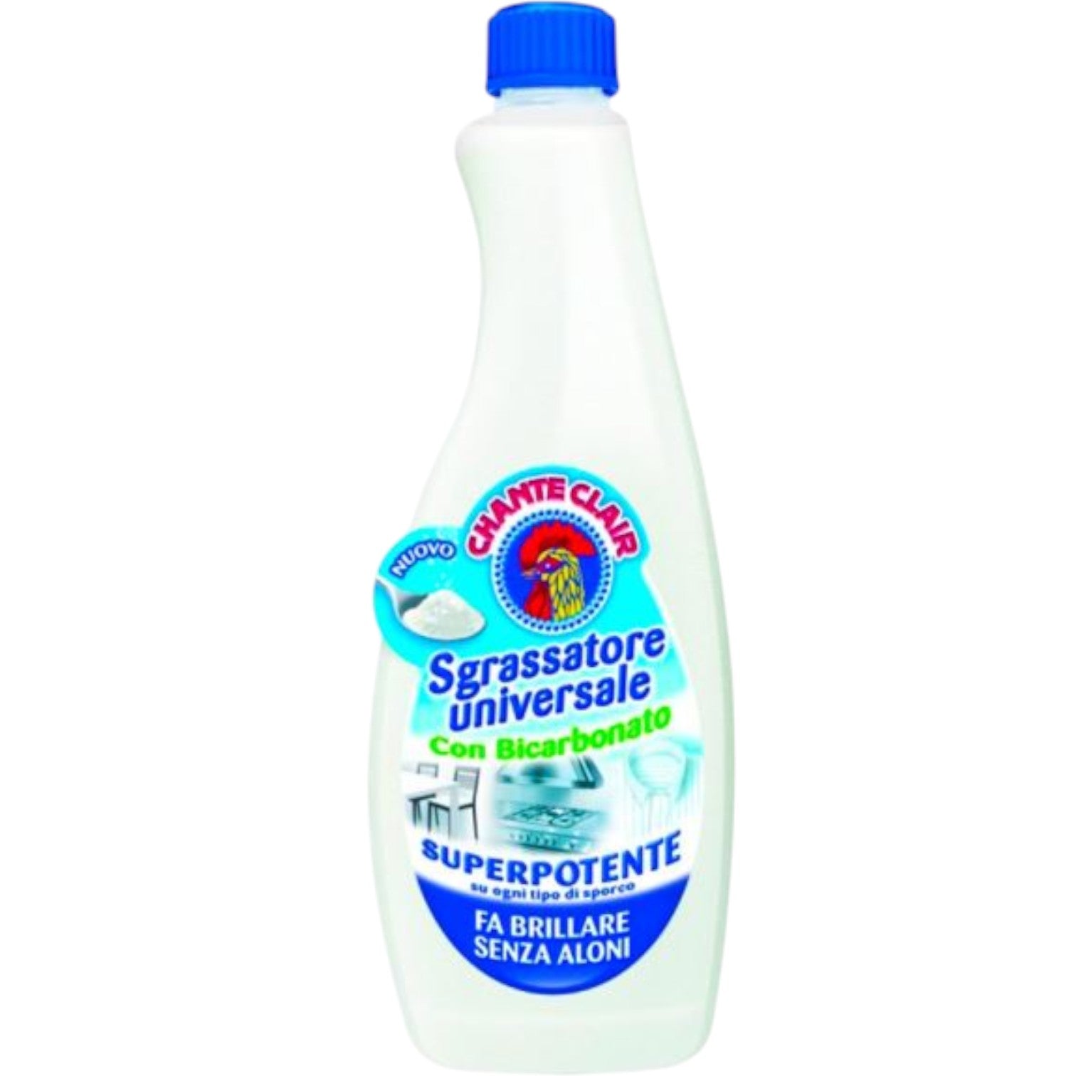 Chanteclair Sgrassatore Universale con Bicarbonato Superpotente Ricarica 625ml Immagine principale del prodotto