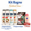 Kit Bagno Golden Clean - 5 Bagnoschiuma + 3 Spugne + Detergente Intimo in Omaggio