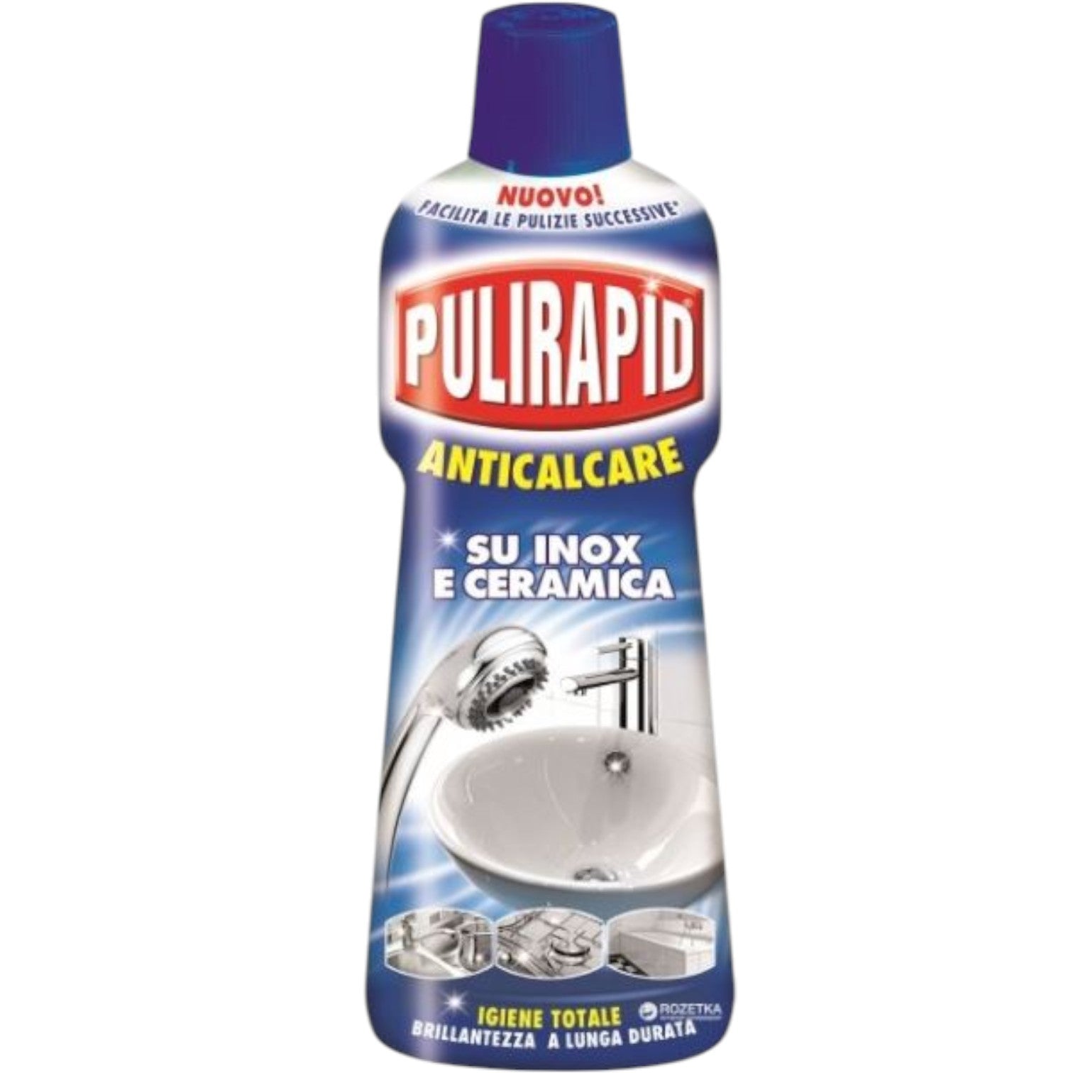 Pulirapid Anticalcare su Inox e Ceramica 750ml