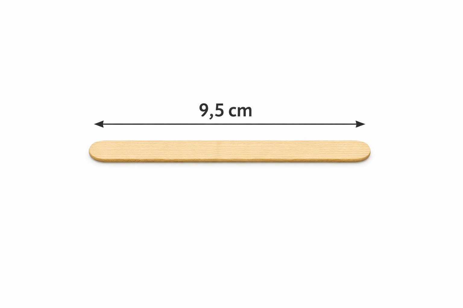 2500 Palettine da Caffè in Legno 9,5 cm