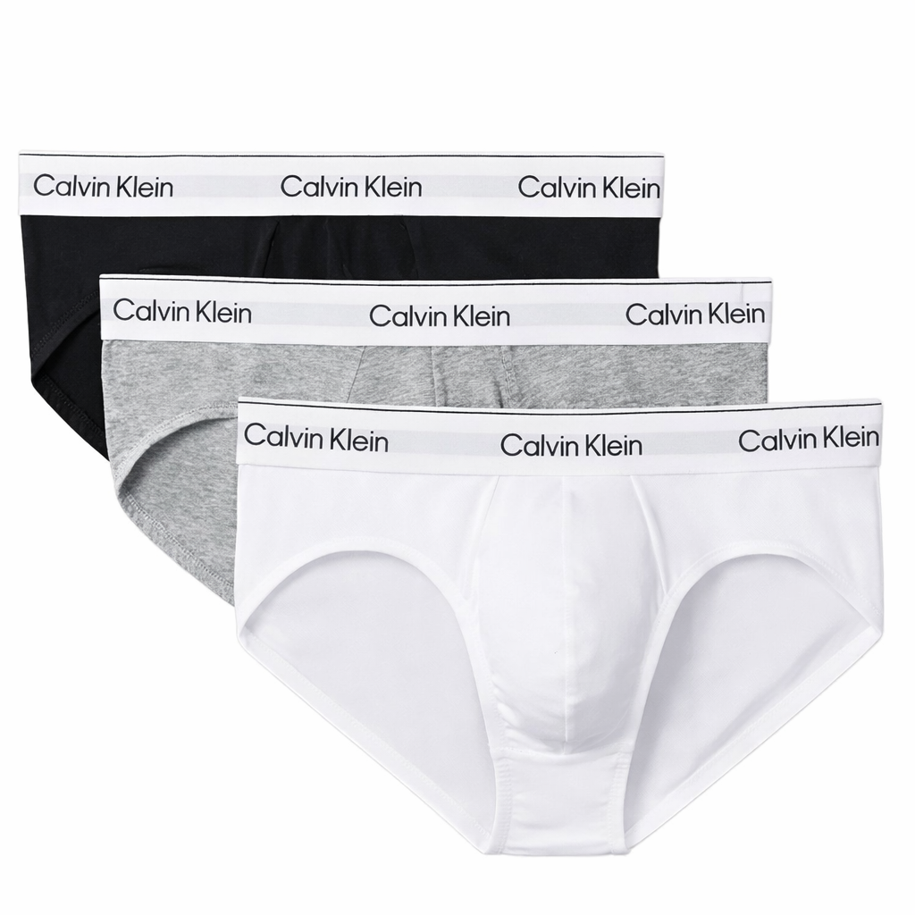 Calvin Klein Cotton Stretch 3 Hip Briefs Immagine principale del prodotto