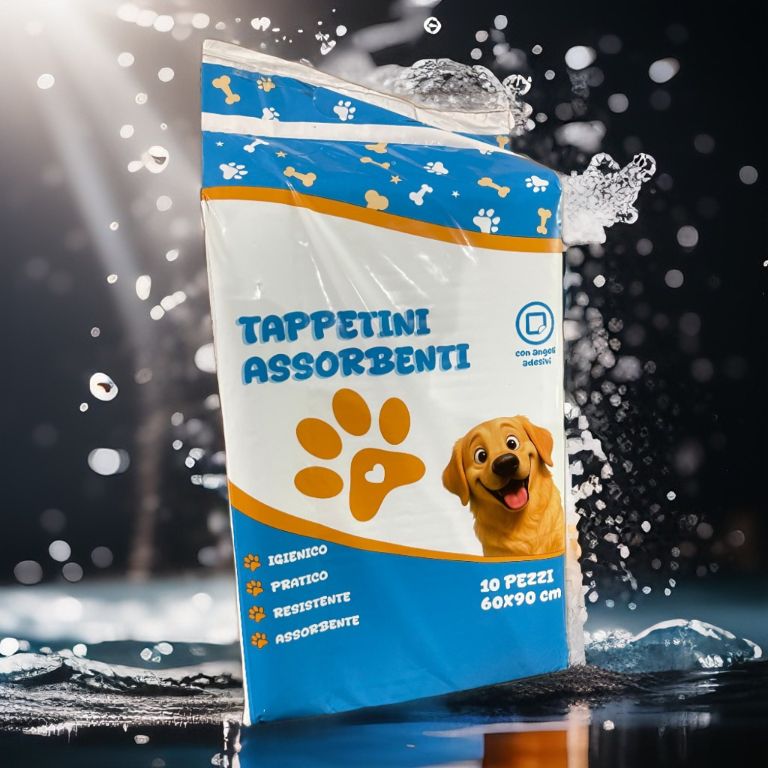 120 Tappetini Igienici Assorbente per Cani 60x90 cm