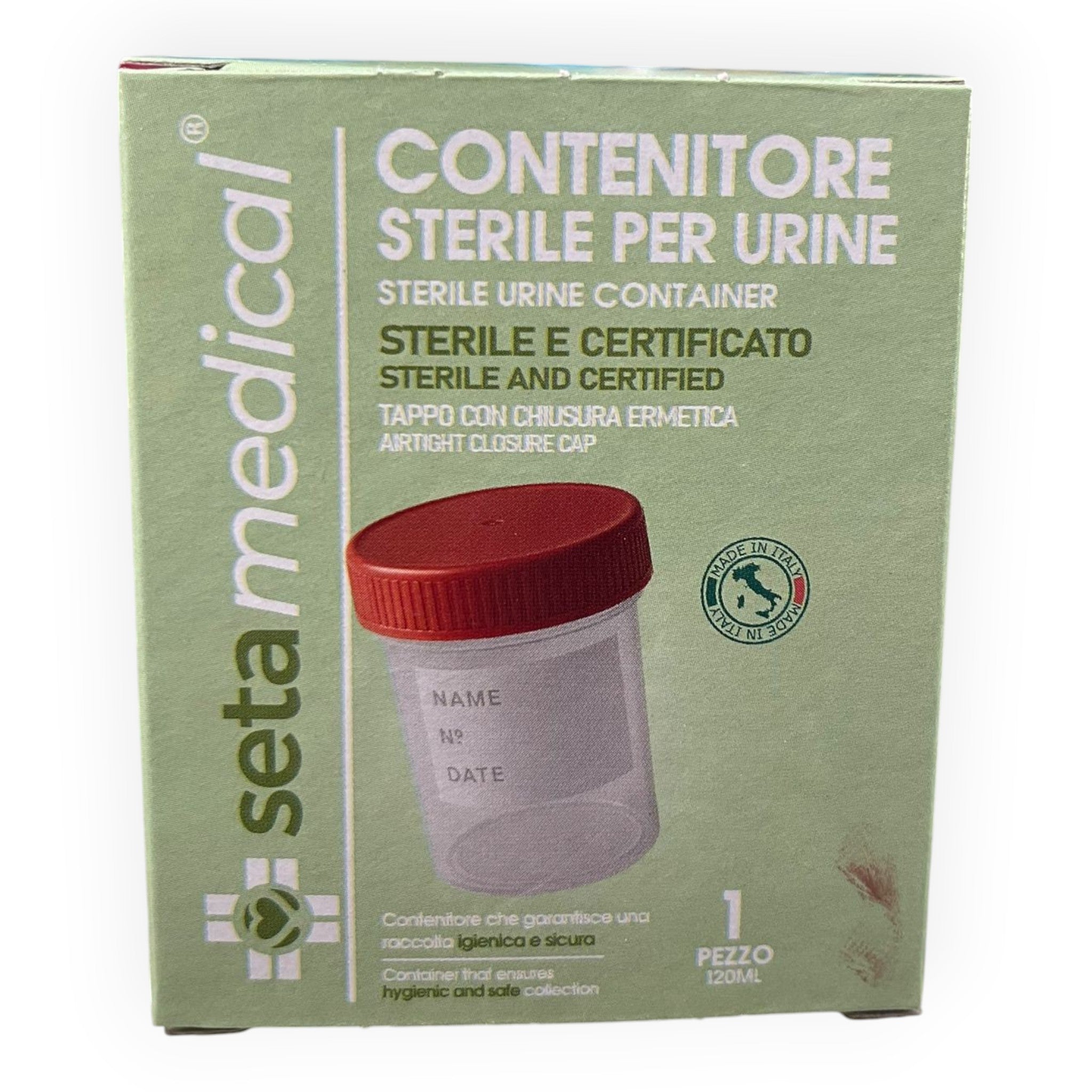 Seta Medical - Contenitore Sterile per Urine 120ml