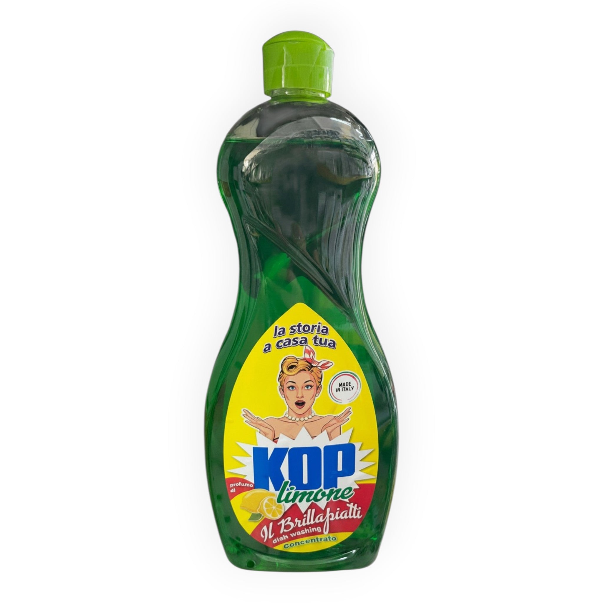 KOP Limone - Il Brillapialtti Detersivo Piatti Concentrato Made in Italy Immagine principale del prodotto