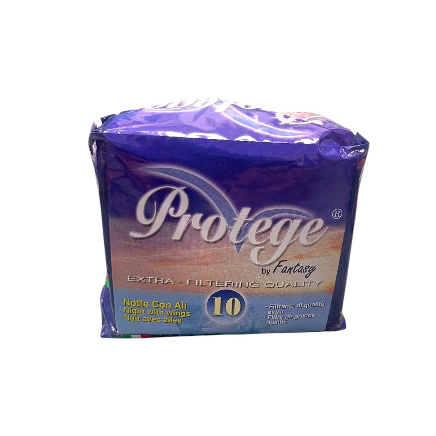 Protege by Fantasy Extra Filtering Quality Assorbenti Notte Con Ali 10 pezzi