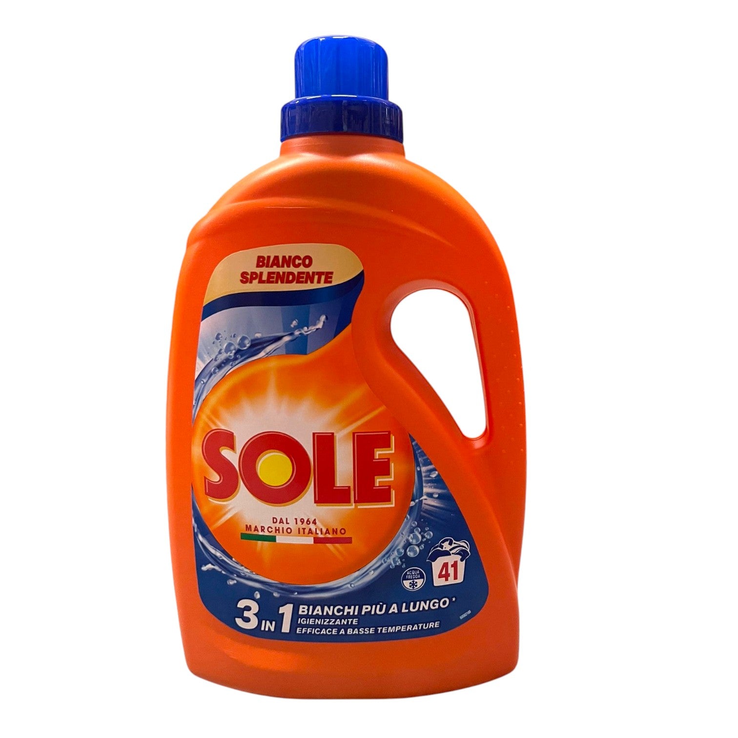 Sole Detersivo Liquido Bianco Splendente 3in1 41 lavaggi
