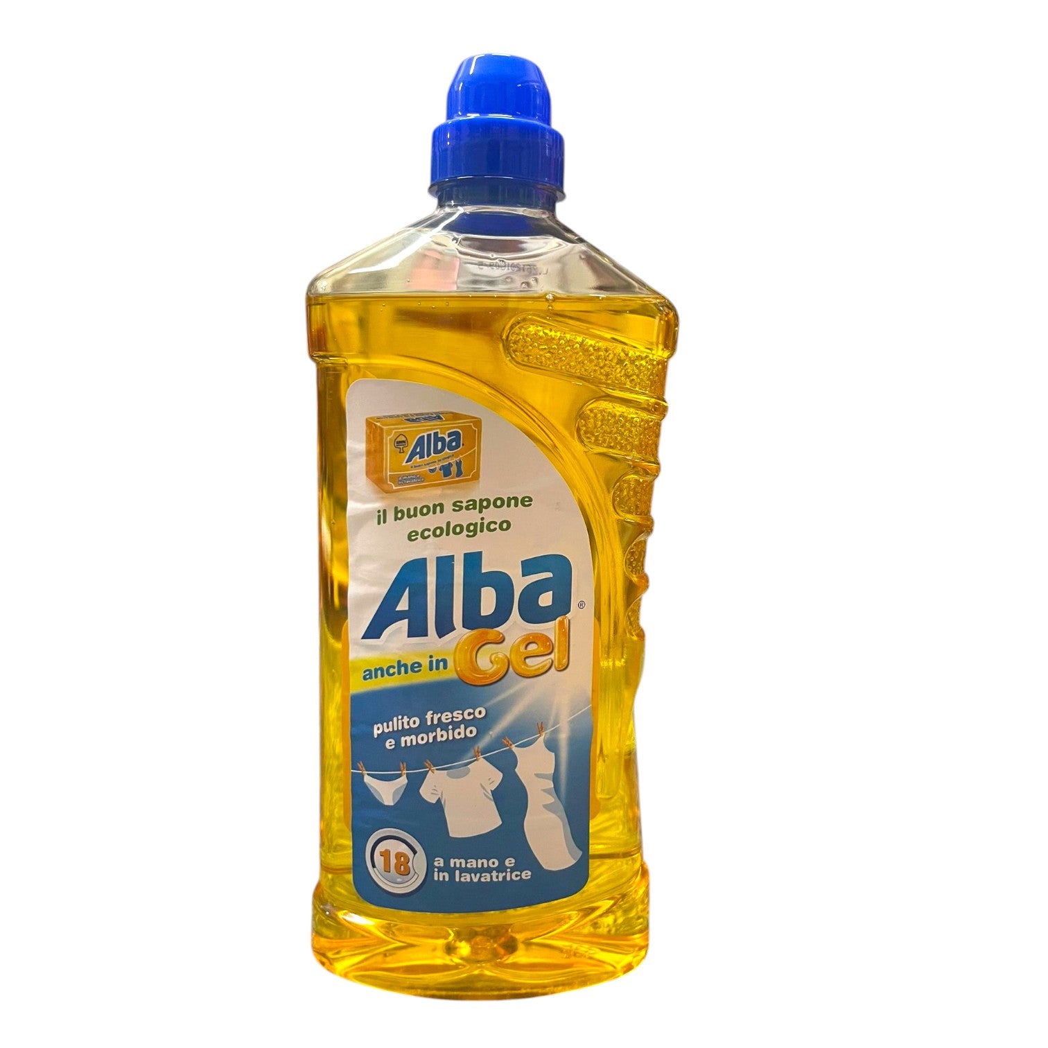 Alba Gel Detersivo Liquido Ecologico 18 lavaggi - Pulito Fresco e Morbido Immagine principale del prodotto