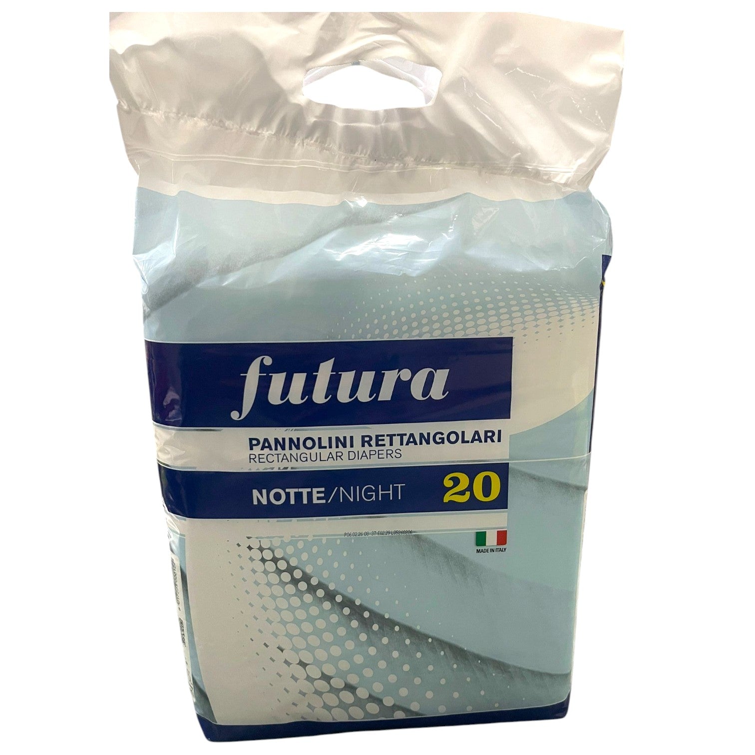 Futura Pannolini Rettangolari Notte 20 pezzi - Made in Italy Immagine principale del prodotto