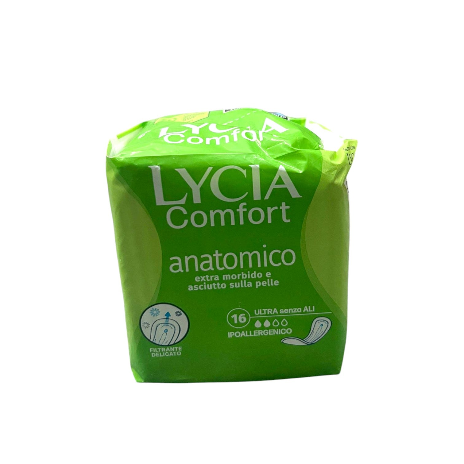 Lycia Comfort Anatomico Ultra Senza Ali Ipoallergenico 16 pezzi