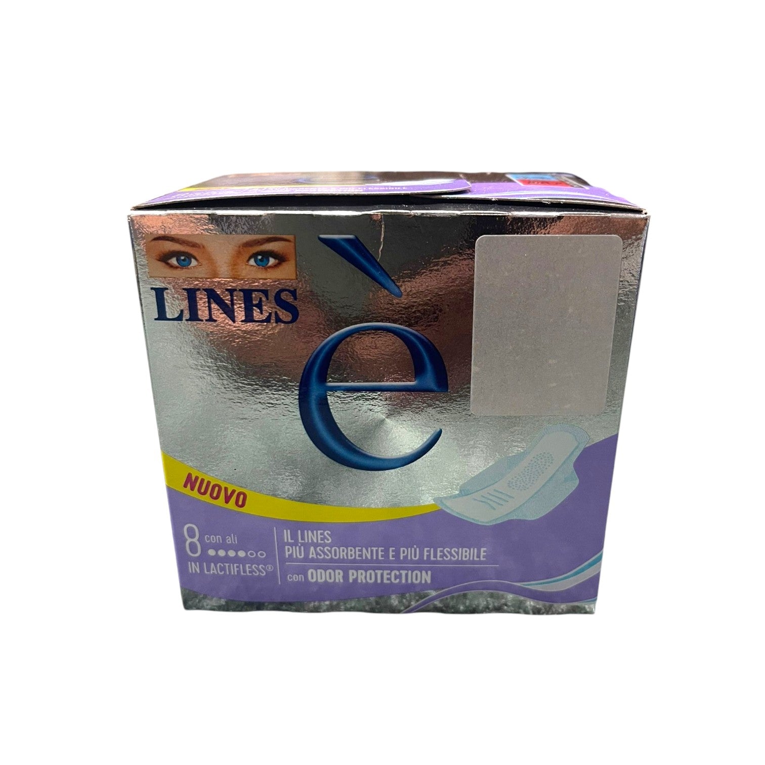 Lines È con Ali in Lactifless 8 pezzi - Più Assorbente e Più Flessibile con Odor Protection Immagine principale del prodotto