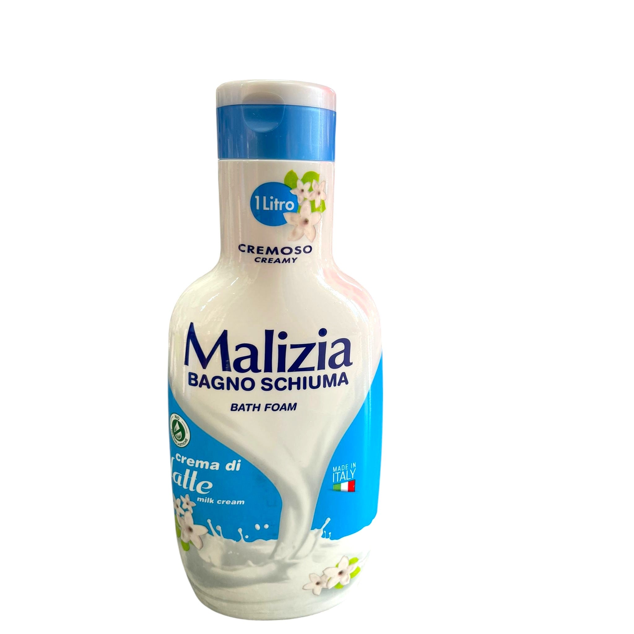 Malizia Bagno Schiuma Crema di Latte Cremoso 1L Immagine principale del prodotto