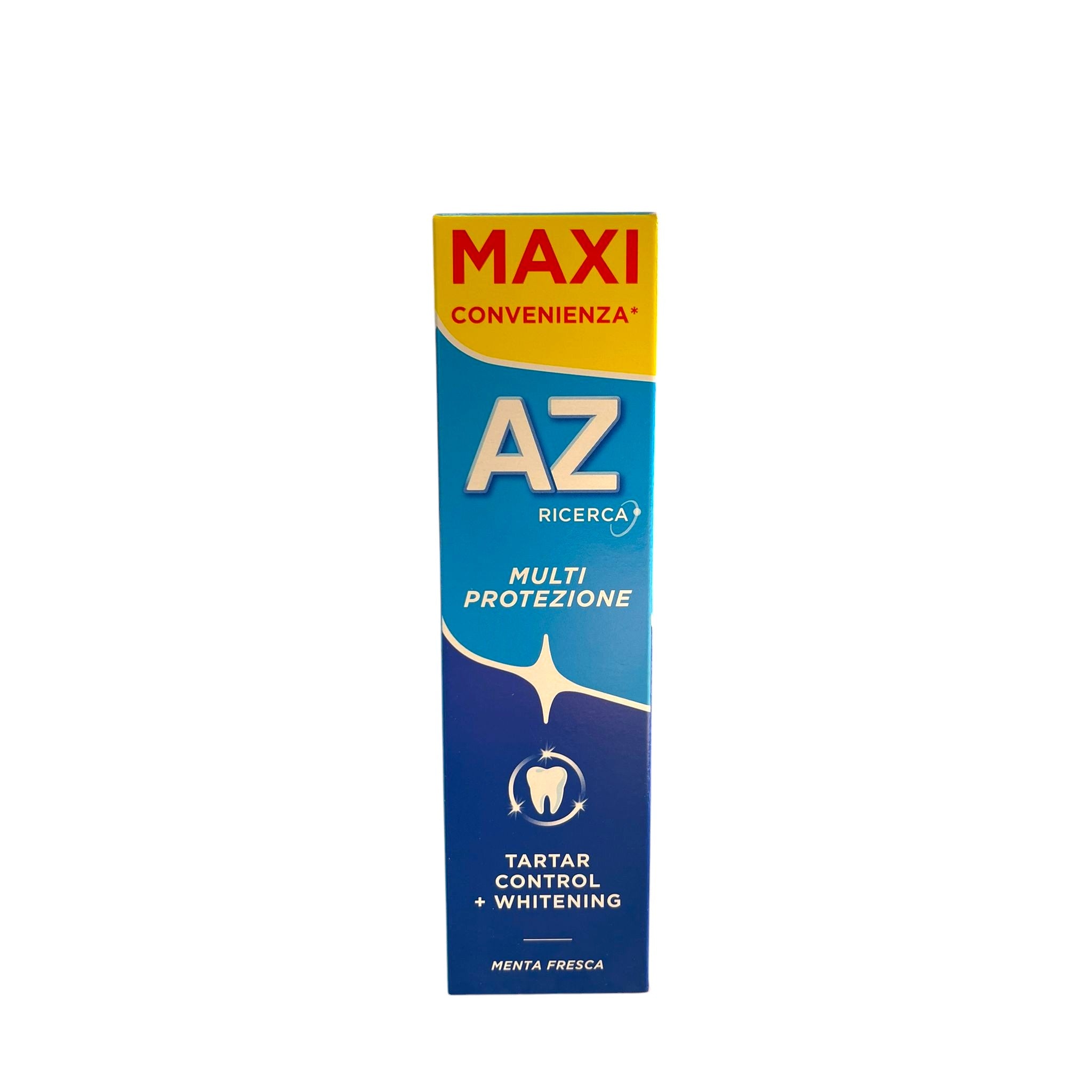 AZ Ricerca Multi Protezione Dentifricio Maxi Convenienza - Tartar Control + Whitening Menta Fresca