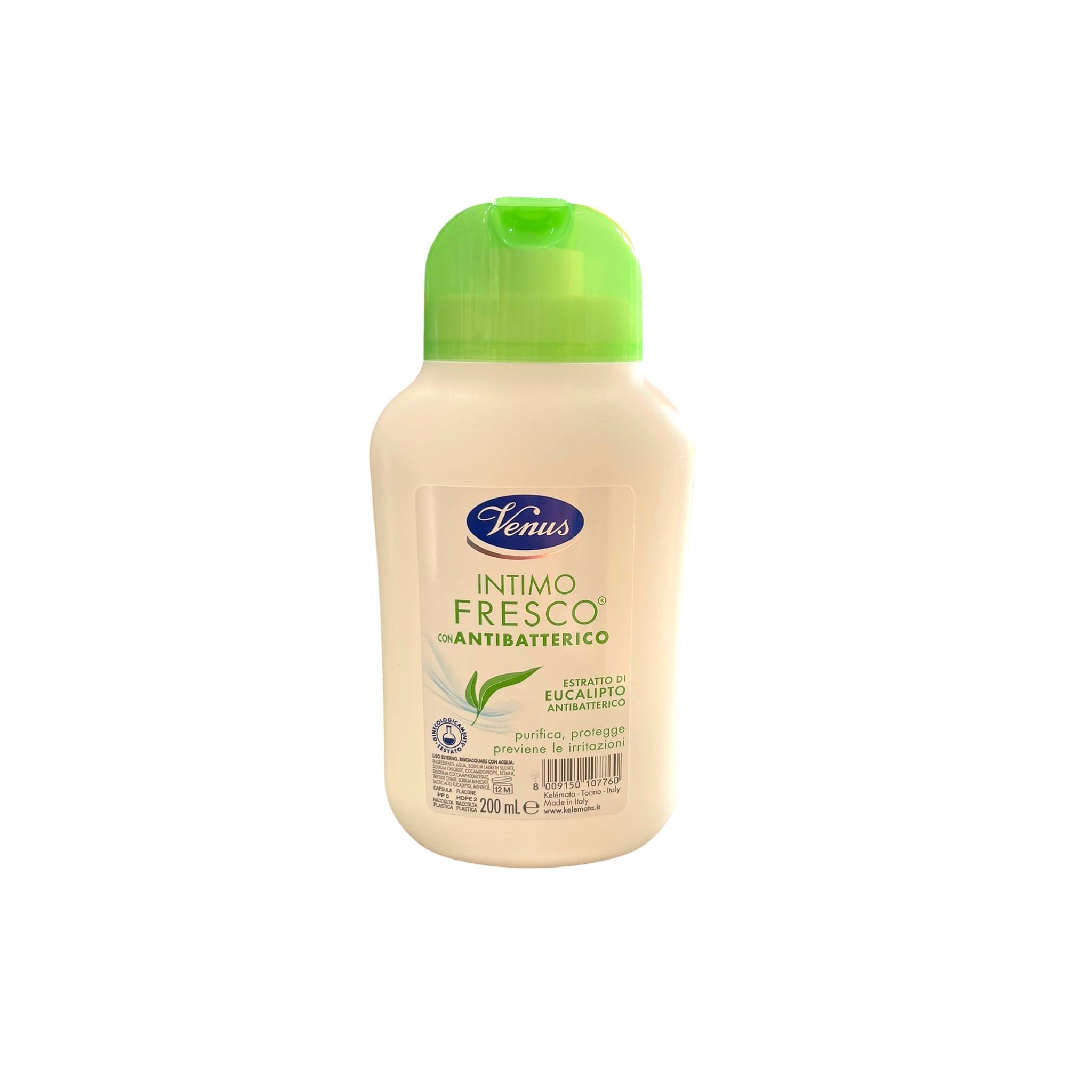 Venus Intimo Fresco con Antibatterico Estratto di Eucalipto 200ml - Purifica e Previene le Irritazioni Immagine principale del prodotto