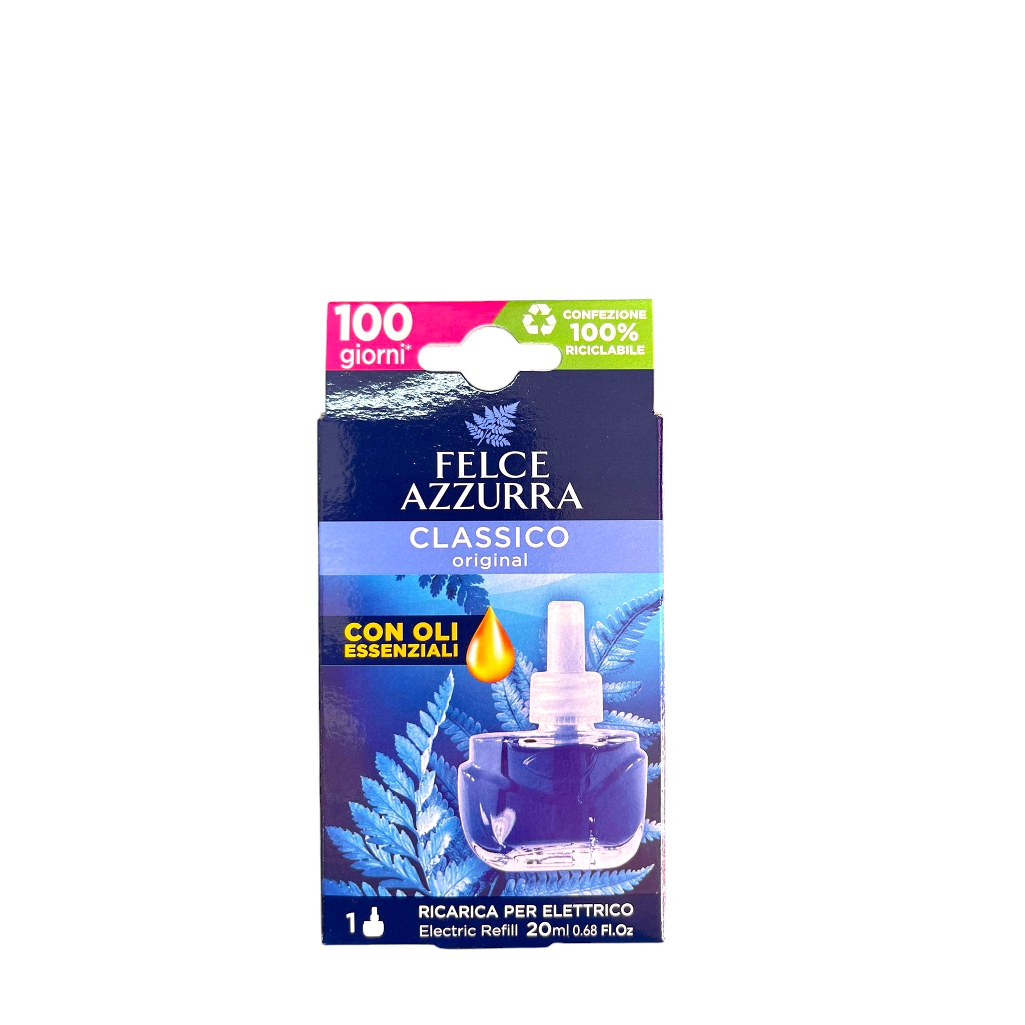 Felce Azzurra Classico Ricarica per Diffusore Elettrico 20ml - 100 Giorni