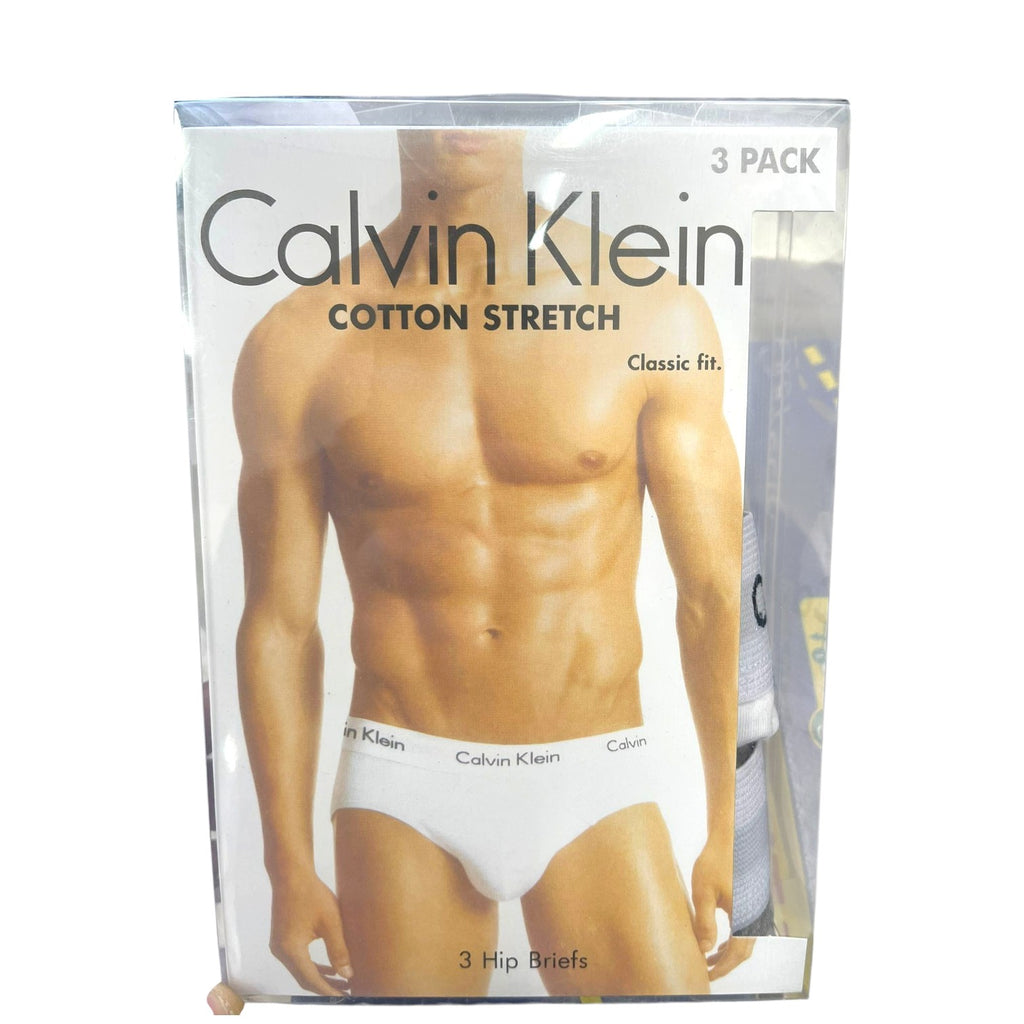 Calvin Klein Cotton Stretch 3 Hip Briefs