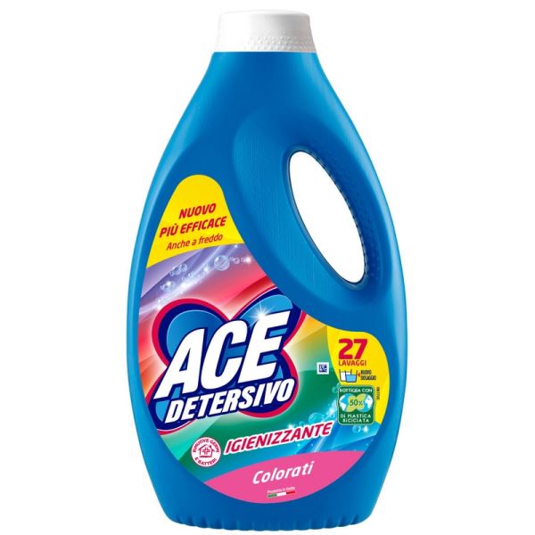 ACE Detersivo Igienizzante Colorati 27 Lavaggi Immagine principale del prodotto