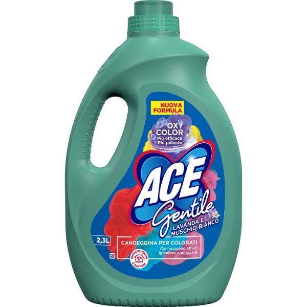 ACE Gentile Lavanda e Muschio Bianco - Candeggina per Colorati 2,3L