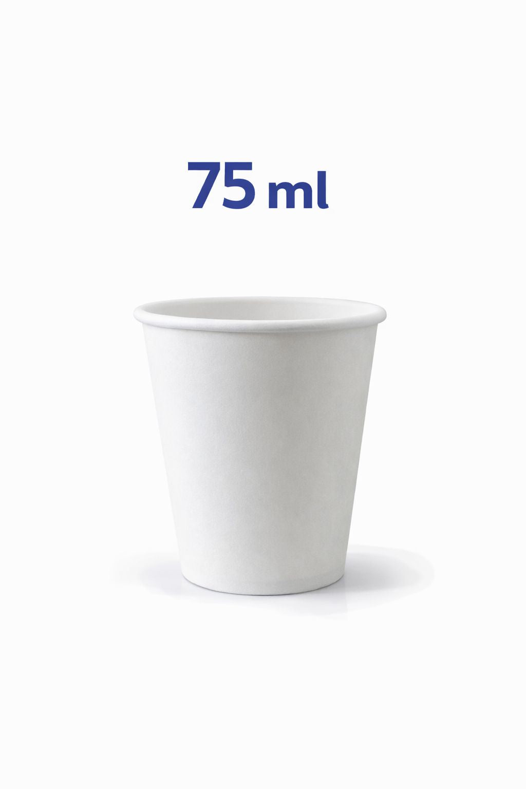 2400 Bicchierini Carta Bianco 75ml per Caffè - Ideali per Bar e Asporto