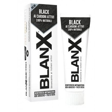 BlanX Black Carboni Attivi 100% Naturali 75ml Immagine principale del prodotto