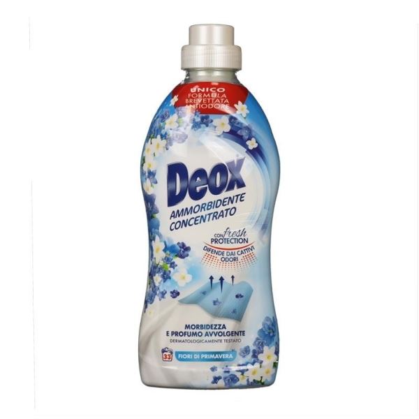 Deox Ammorbidente Concentrato Fresh Protection Fiori di Primavera 33 Lavaggi
