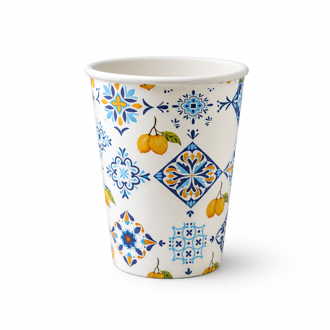 Bicchieri in carta Stile Amalfi 210 ml Immagine principale del prodotto