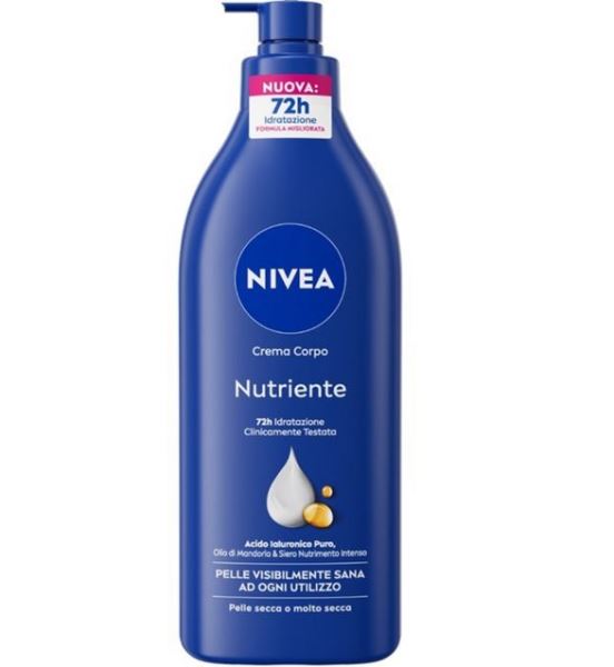 Nivea Crema Corpo Nutriente 72h 500ml