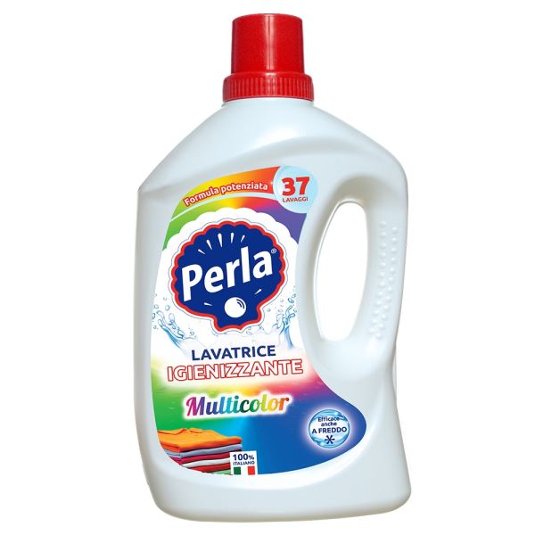 Perla Lavatrice Igienizzante Multicolor Formula Potenziata 37 Lavaggi Immagine principale del prodotto
