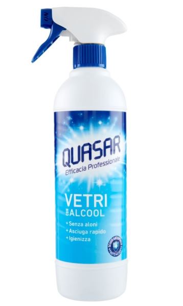 Quasar Vetri con Alcool Spray 650ml