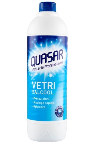Quasar Vetri con Alcool Ricarica 1L
