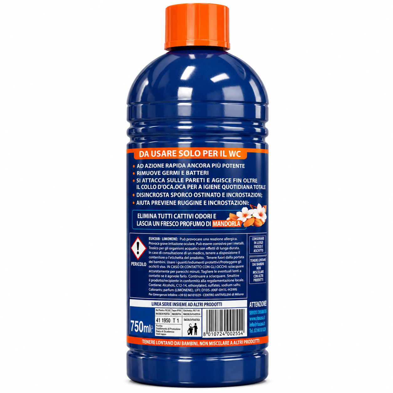 Rio Azzurro WC Disincrostante Gel 750ml