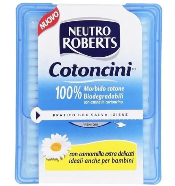 Neutro Roberts Cotoncini con Camomilla 56 pz Immagine principale del prodotto