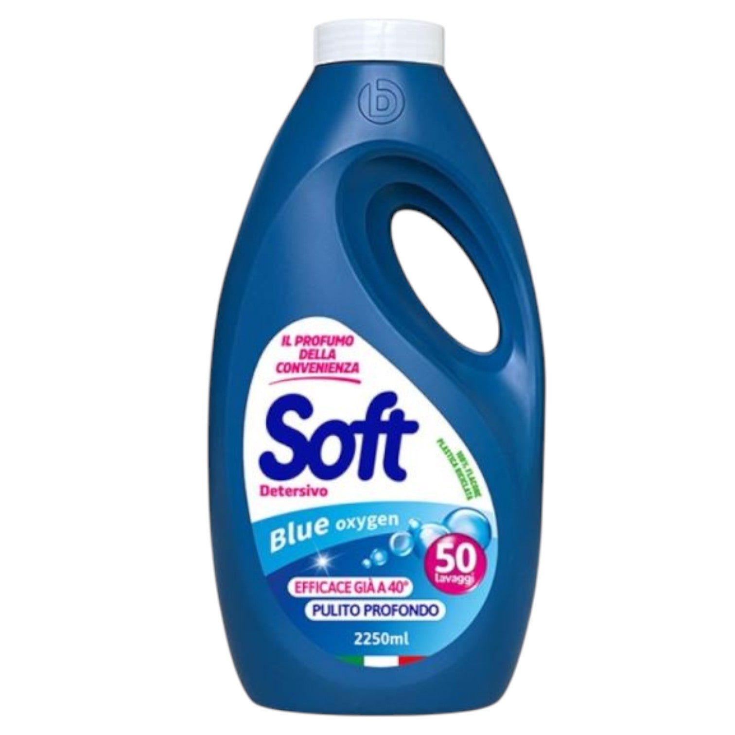 Soft Detersivo Blue Oxygen Pulito Profondo 50 Lavaggi 2250ml