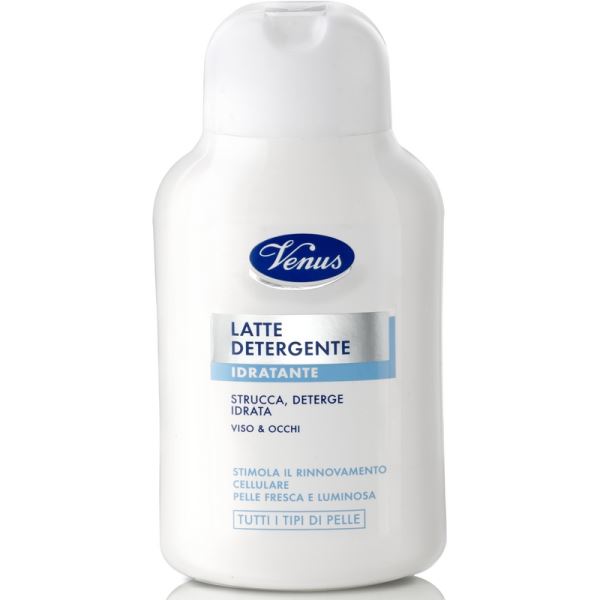 Venus Latte Detergente Idratante Viso & Occhi 200ml Immagine principale del prodotto